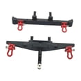 thumbnail image 4 of Almencla 2Pcs 1:12 Aluminum RC Front and Rear ,Replacement,Crawler Metal Parts DIY Accessories Upgrade Part for MN128 RC Trucks black, 4 of 8