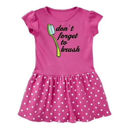 

Inktastic Dentist Toothbrush Dental Hygienist Gift Baby Girl Dress