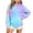 Multicolor, variant on Fall Loose Hooded Sweatshirts for Unisex Children Tie Dye Long Sleeve Fashion Cozy Casual Pullover Tops Multicolor 03 12-13 Years