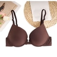 thumbnail image 2 of Tsesme Wireless Bralette for Women Front Closure Convenient Racerback Push up Padded Everyday Bra, 2 of 5