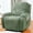 Green, variant on Recliner Covers for Large Recliner, Cover for Recliner Chair, Sofa Armrest Cover with Pockets, Jacquard Plush Stretch Recliner Sofa Slipcover for Armchairs, Protector for Living Room (Green)