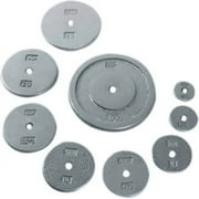 CAP Barbell Standard Cast Iron Weight Plate, 12.5 Lbs., Gray