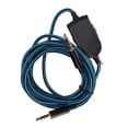 thumbnail image 4 of Cable De Audio Para Auriculares, Control De Volumen Cable De Audio Para Auriculares Conector De 3,5 Mm Cable Trenzado Función De Silencio Compatible 78 Pulgadas Para A10 A30, 4 of 7