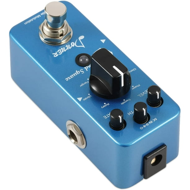 Donner Guitar Modulation Effect Pedal Digital Mod Square 7 Mode