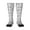 1 Black, variant on winter Ski Element Print Compression Socks for Both Men And Women for Running, Travel, Flight, Nurse