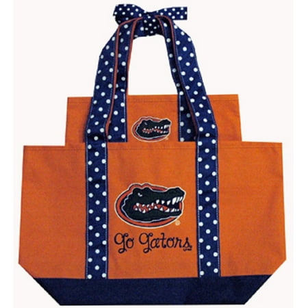 Fashion Polka Dot Tote - University of Florida Polka Dot Tote Set