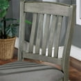 thumbnail image 6 of Furniture of America Wuor Wood Padded Counter Chairs in Gray (Set of 2), 6 of 9