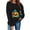 Black, variant on Halloween Sweatshirts for Women Classic Crewneck Long Sleeve Oversized Shirt Ghost Graphic Pullover Sweatshirt Army Green