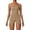 D37/Khaki, variant on Afdoent Workout Sets For Women Yoga 2 Piece Workout Outfit Back Tank Top With Shorts For Summer Sports Fitness Activewear