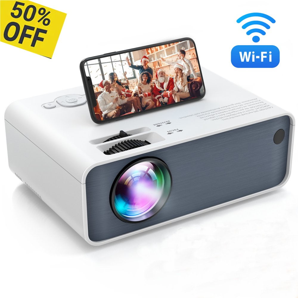 VIK 7S Wifi Projector, Screen Mirroring 