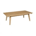 thumbnail image 5 of Cypress Outdoor Patio Coffee Table in Blonde Eucalyptus Wood, 5 of 13