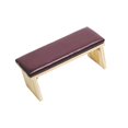 thumbnail image 1 of serony Arm Rest Cushion Waterproof Double-Layer Wood for Nail Tech Use Salon Arm Dark Coffee, 1 of 6