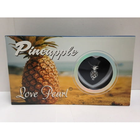 - Love Wish Purity Pearl Kit w/ Pendant Necklace Gift Box; Mermaid, Manatee & More (Pineapple)