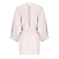 thumbnail image 4 of YUTK Robes pour Femmes en Liquidation, Robe Raglan en Satin Beige TG, 4 of 5