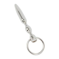 Ring at Top Silver Beads Massager Personal Massage Wand