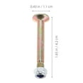 thumbnail image 2 of CTIRCHIU 8pcs Metal Awning Rod Fittings For Rv Awning Arm Parts Fasten Poles And Crossbars, 2 of 8