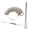 C, variant on 7829 User Friendly Ring Sizer Gauge Metal Design for Quick Accurate Measurement Anywhere