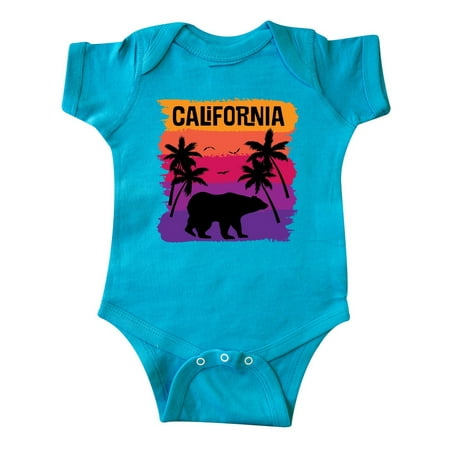 

Inktastic California Sunset Vacation Beach Gift Baby Girl Bodysuit