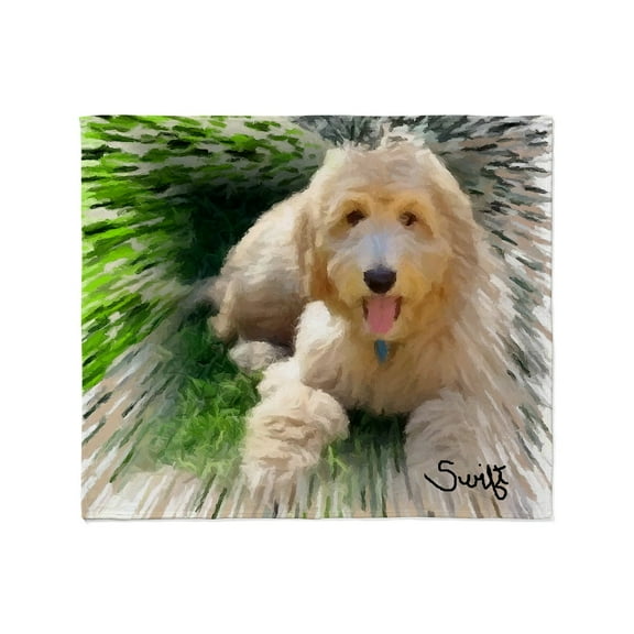 CafePress - Goldendoodle Throw Blanket - Soft Fleece Throw Blanket, 50"x60" for All Ages