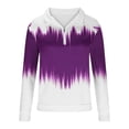 thumbnail image 5 of Lenpel Women's Plus Size Sweatshirts Long Sleeve Lapel Quarter Zip Pullover Tunic Tops Fall Fashion Outfits, 5 of 6