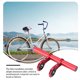 thumbnail image 5 of Greeniant Extensor de manillar de bicicleta, soporte de extensión de mango delantero, accesorio de marco de bastidor de montaje, suministros Bicicletas eléctricas Doppelklemme Rot, 5 of 6