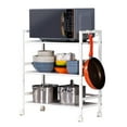 thumbnail image 3 of Ktaxon 3 Layer Shelving Rack Shelves Rolling Kitchen Bathroom Storage Utility Cart, 3 of 5