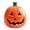 A005- Clear (Triangle Eye Gourd), variant on Halloween Pumpkin Decor 9 Inch Light Up Pumpkin Jack O Lantern Decor for Indoor and Outdoor Fall Halloween Decoration for Home Porch and Party, 1 Pack