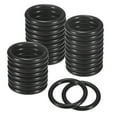 thumbnail image 1 of Uxcell 50-Pack Aros para Atrapasueños, Aros Redondos de Plástico Macramé de 1.3 Pulgadas para DIY Wreath de Boda Negro 0.16 Pulgadas, 1 of 6
