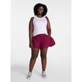 thumbnail image 2 of Athletic Works Women's and Women's Plus Core Running Shorts, Sizes XS-4X, 2 of 6