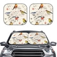 thumbnail image 2 of Fotbe Little Birds Juego de 2 Piezas de Parasoles para Parabrisas | Bloqueador Solar para Auto | Accesorios Plegables para Protección Solar Interior-Medium, 2 of 6
