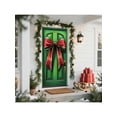 thumbnail image 4 of HHGBAD Christmas Door Cover, Decorative Curtain, Polyester Fabric, Festive Holiday Decoration, Perfect for Front Doors, Indoor Walls, Tablecloth, Easy to Install, Durable Design, 4 of 8