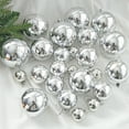 thumbnail image 3 of Gibobby uds árbol de Navidad Color colgante plata plástico galvanoplastia Navidad decoración boda decoración suministros(B), 3 of 5
