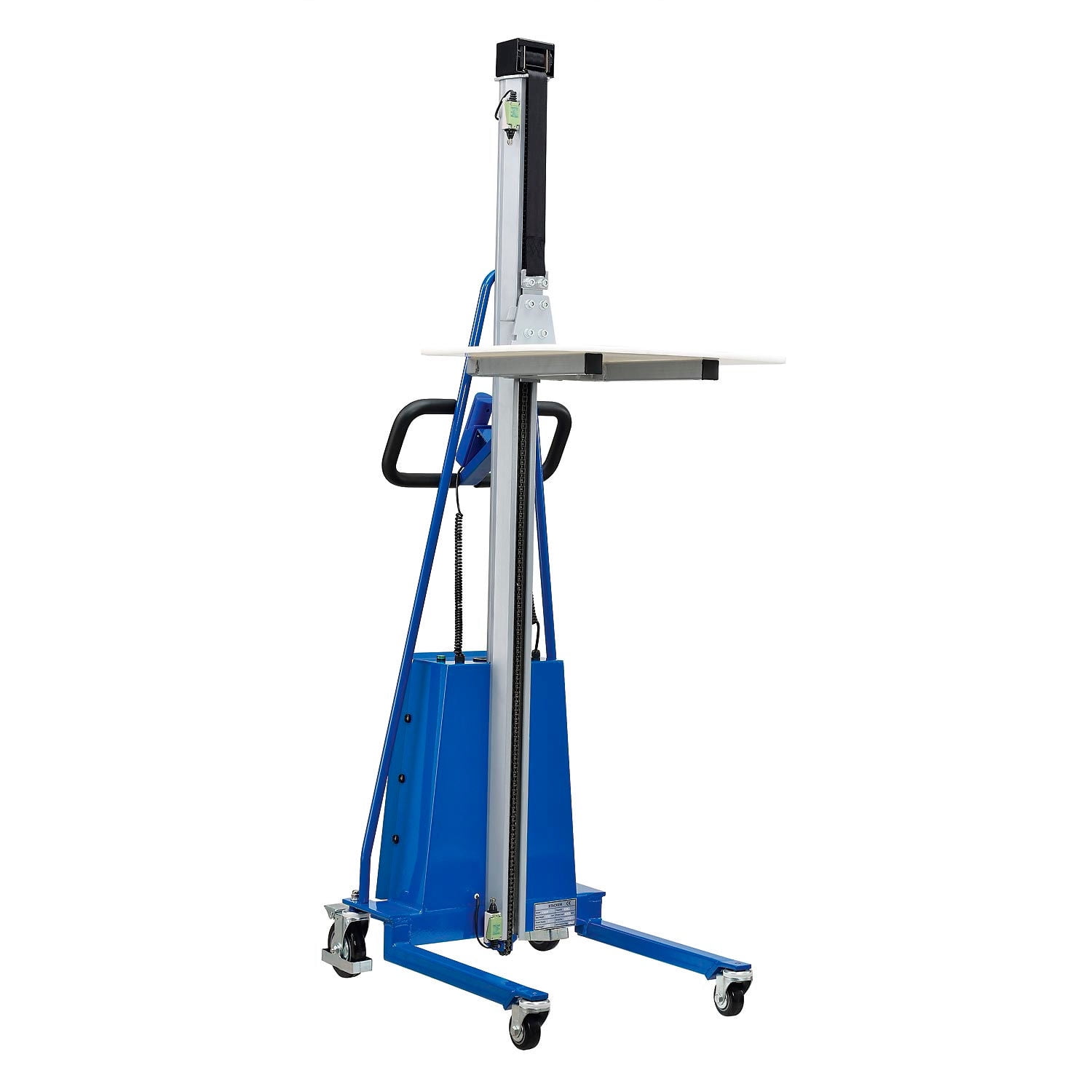 Office Work Positioner Lift Truck, Battery Powered, 220 Lb. Capacity
