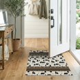 thumbnail image 2 of ODIKA 2'x3' Washable Throw Rug Non-Slip, Low Profile, Flatwoven, Easy Care Mens Decorations Reindeer Lone Southwestern Cabin Cowboy Motif Playful for Hallway, Study Room, 2 of 7