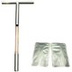 thumbnail image 2 of Sonda De Muestreo De Suelo De Golf De 20 Pulgadas, Kits De Prueba De Suelo Con Mango Estilo T De Acero Inoxidable (Plata) Jormftte WRJM-104, 2 of 5