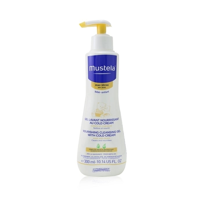 Mustela Baby Nourishing Cleansing Gel w/Cold Cream 10.14oz