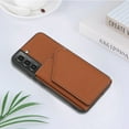 thumbnail image 6 of Allytech Galaxy S22 Plus Case with Wallet, PU Lether Magnetic Clasp Cards Slots Kickstand Shockproof Protective Back Flip Case Wallet Cover for Samsung Galaxy S22+ 6.6" 5G - Brown, 6 of 8