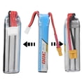 thumbnail image 2 of LDARC 11.4V 3S 300mAh 30C Batería Lipo Pieza Accesorio RC, 2 of 10