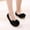 Black, variant on LoyisViDion Toddler Shoes Clearance Children Kid Baby Girls Solid Shoes Bowknot Student Single Soft Dance Princess Shoes Hot Pink 4.5-5Years