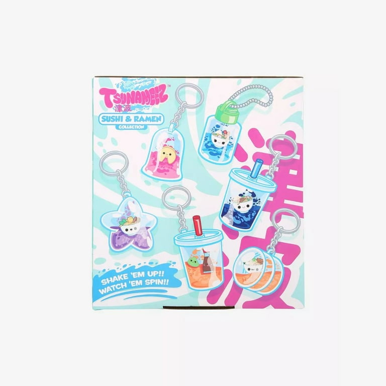 Tsunameez Ramen Sushi Water Keychain Blind Bag - Walmart.com