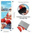 thumbnail image 4 of Santa Claus Hot Yoga Towel with Storage Bag, 72.8"x26.8", Suitable for Yoga, Pilates, Fitness, etc. - Yoga Blankets, Yoga Towel, 4 of 6