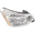 thumbnail image 2 of VMVJGLEK Bumper Cover Kit for Ford for Focus SES 08-09 & S/SE 08-11 & SEL 09-11 Front 3pc with Headlight Left and Right -Lighting Technology 8S4Z13008E 16577558, 2 of 10
