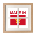 thumbnail image 1 of Vietnam Country Love Frame Wall Tabletop Display 4 Openings Picture, 1 of 3