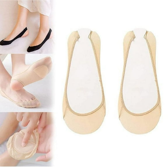 Metatarsal Pads for Women Ball of Foot Cushion - Sock Style Ball of Foot Cushions for Women - Fabric Soft Socks for Supports Feet Pain Relief,Women Socks 2 Pairs