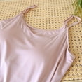 thumbnail image 6 of Women's V Neck Nightgown with Built-in Bra Comfortable Summer Sleep Dress Soft Strap, 6 of 8