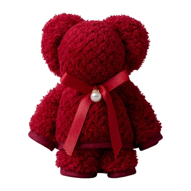 Baño Set de Regalo Encantador Oso Corales Terciopelo Toalla Caja de Regalo 40 * 30cm Set de Toallas de Baño