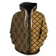 thumbnail image 1 of Sudadera con capucha y cremallera para hombre, diseño abstracto, manga larga, estilo hip hop, divertida, con estampado 3D, para primavera, 1 of 6