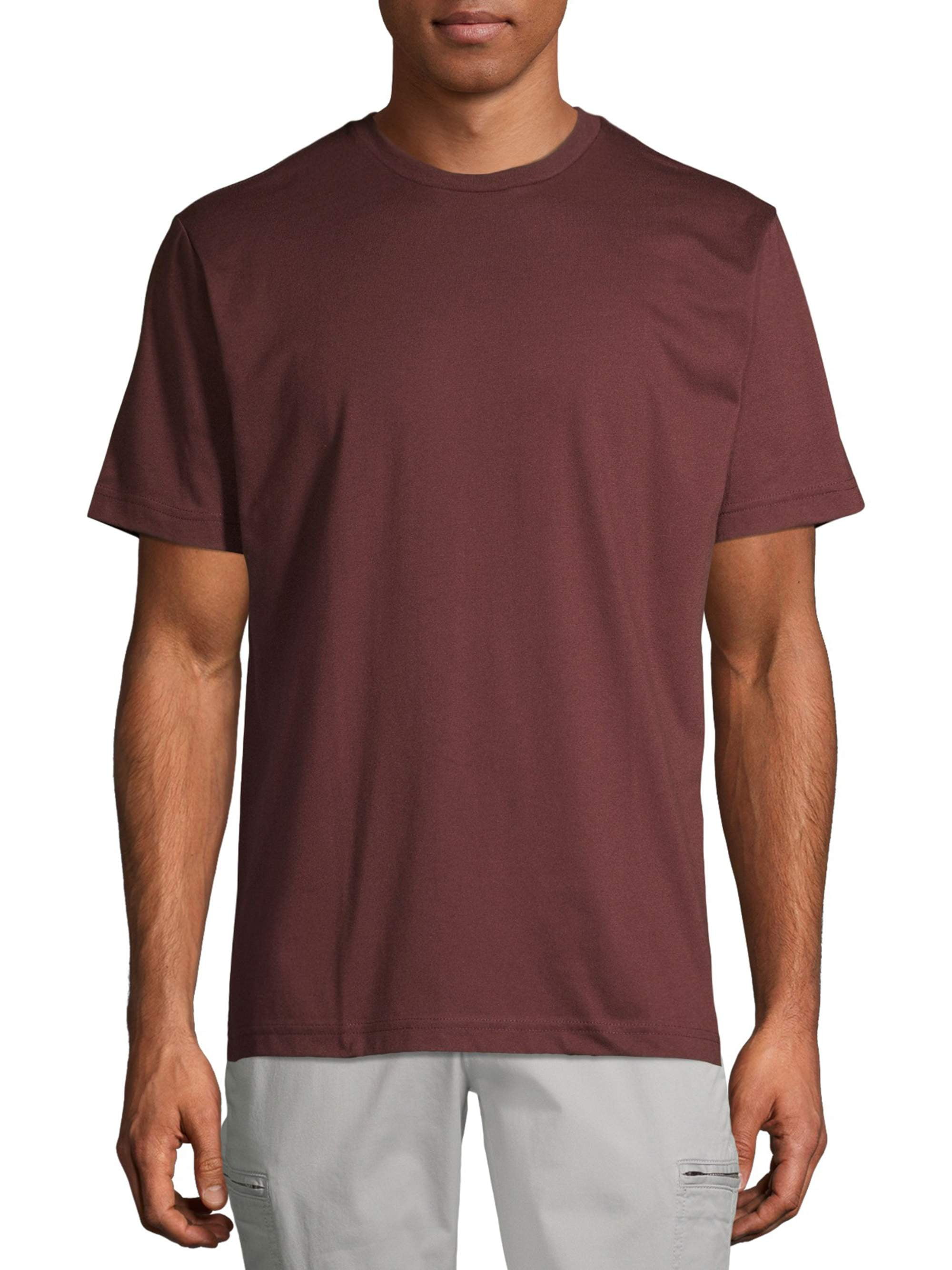 George Men`s Crew Neck Short Sleeve T-shirt - Walmart.com