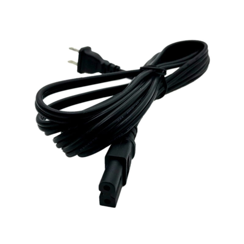 6ft 2-Prong Polarized Power Cord Cable Lead for Sharp TV LC-40E67UN LC-40D68UT 