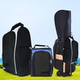 thumbnail image 4 of Bolsa De Zapatos De Golf Bolsas De Transporte Resistentes Al Desgaste Al Aire Libre Con Función Transpirable Para Mujeres Y Hombres Bolsa De Zapatos Deportivos Con Tres Bolsillos Vogacara OD015376-02, 4 of 6